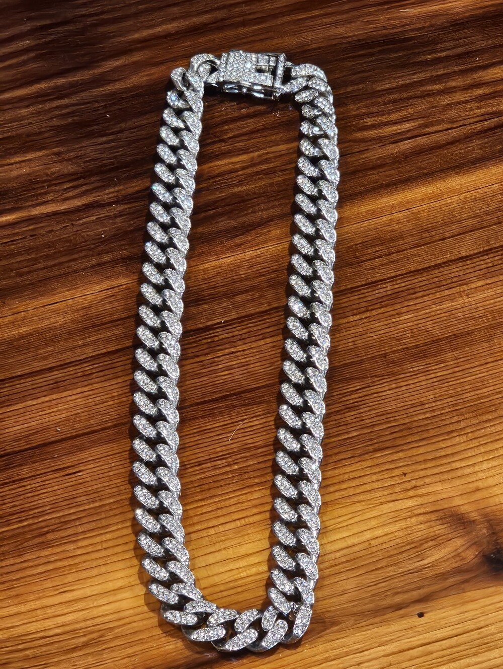 Modern Pavé Cuban Link Chain